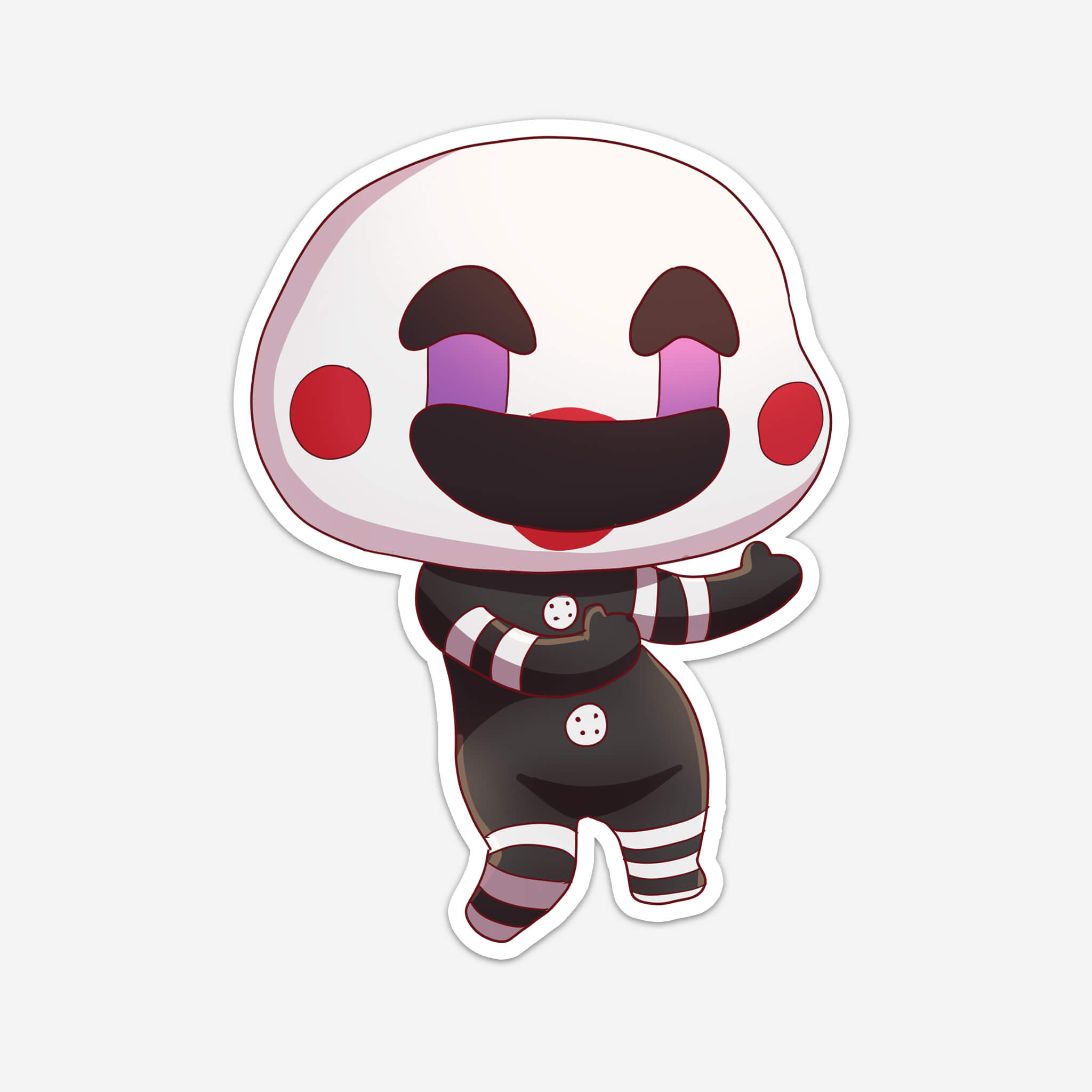 Fnaf Puppet Sticker (#1181) | Artistic Flavorz