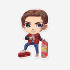 Delorean McFly Sticker (#1205) - Artistic Flavorz
