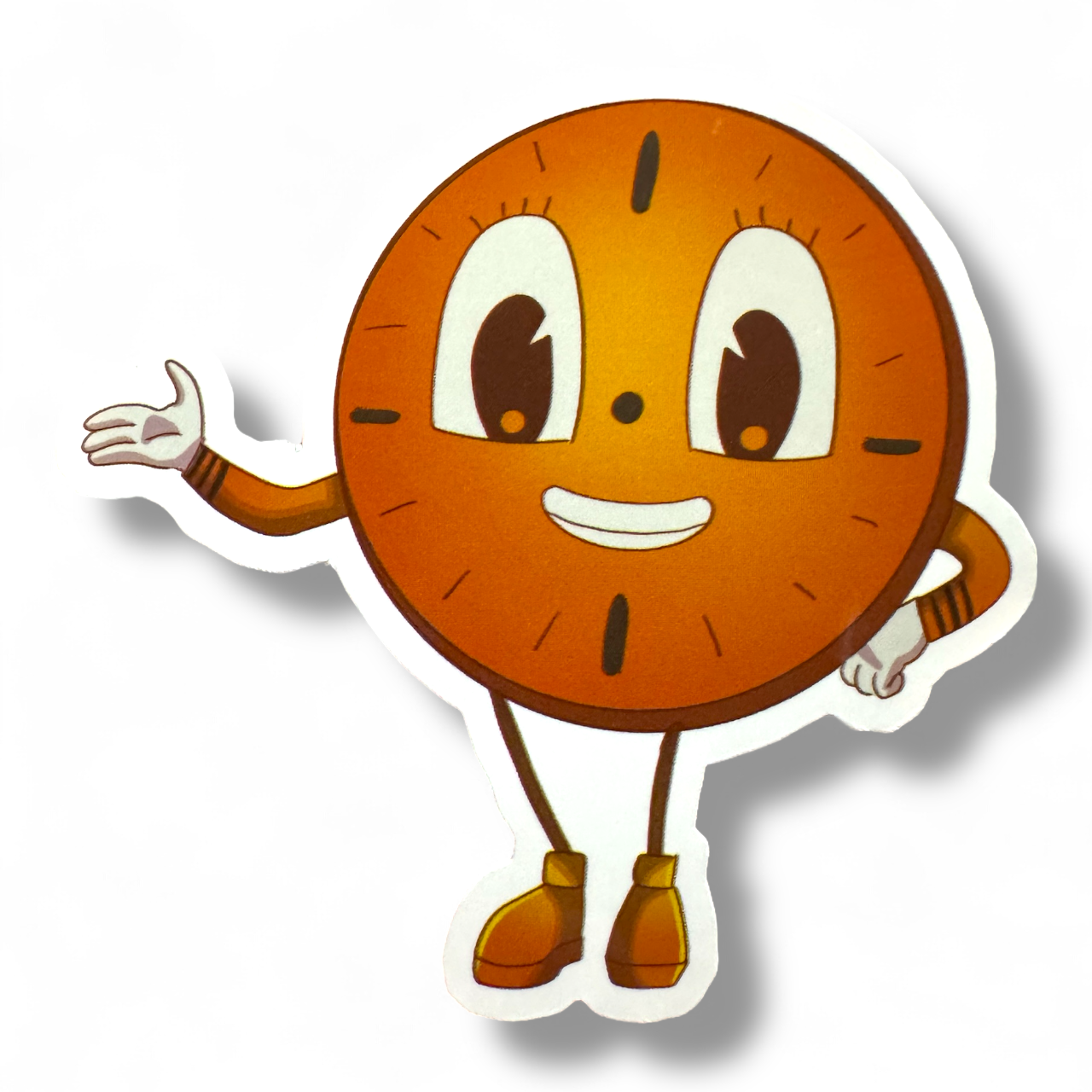 Aufkleber „Schelmischer Alligatorgott“ (#665)