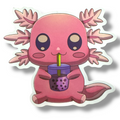 Axolotl Drinking Boba Sticker (#1274)