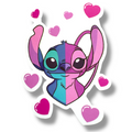 Pegatina de caras de Alien Cuties 2 (#1742)