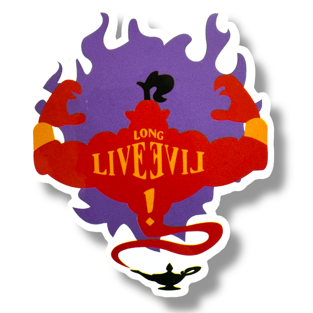 Leg dich nicht mit mir an, Roter Panda-Aufkleber (#775)