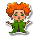 Witchy Strong Sister Sticker (#636)