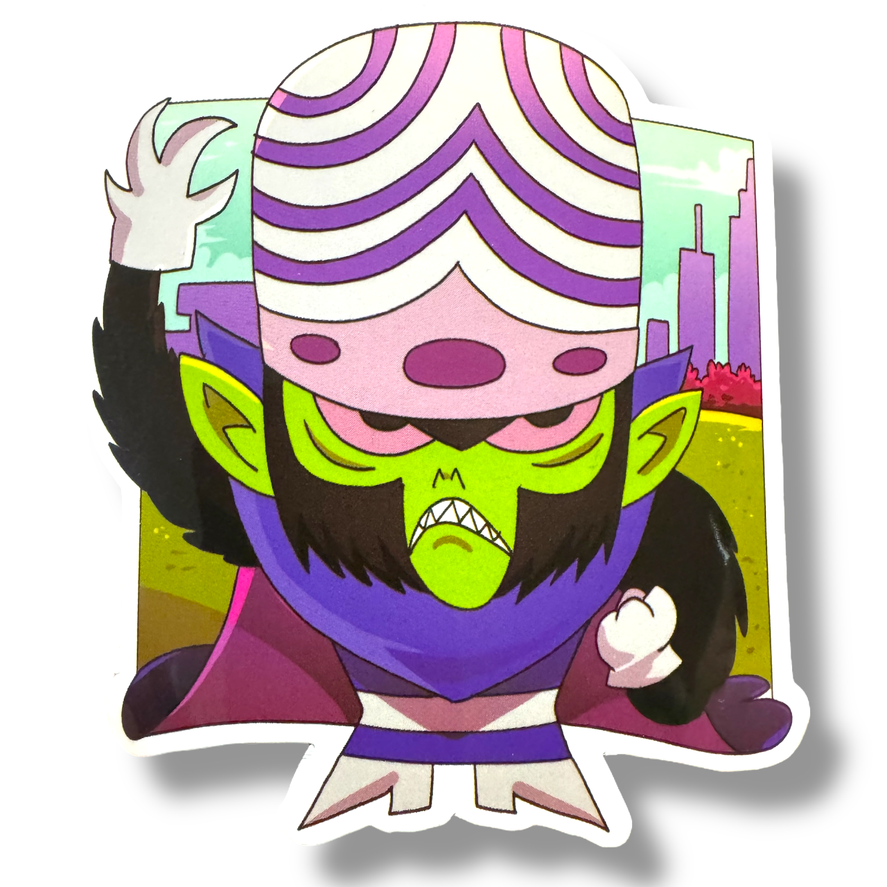 Power Trio Monkey Villain Sticker (#870)