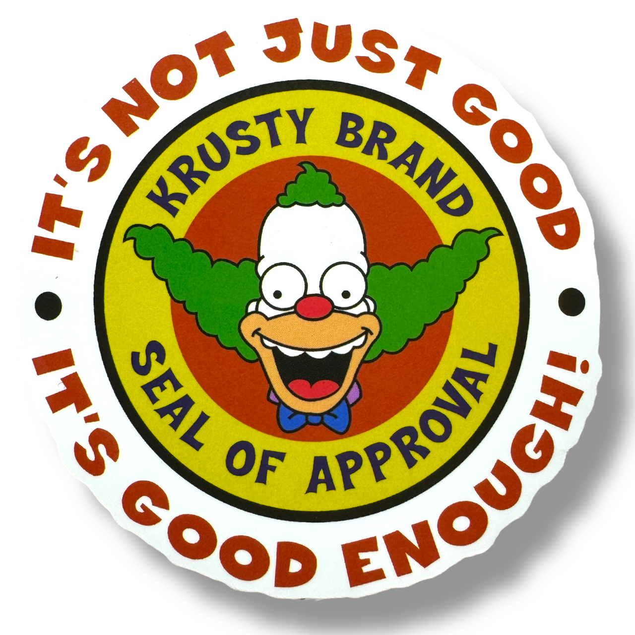 Funny Clown Approval Sticker (#668)