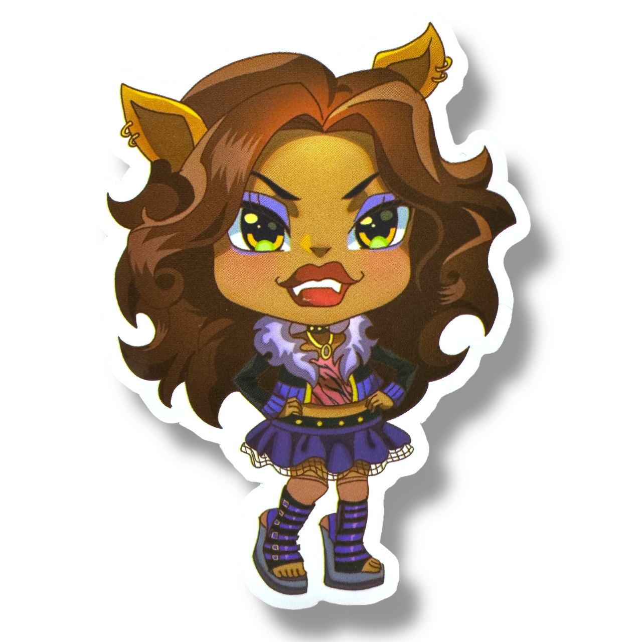 Monster School - Wolf Girl Sticker (#1766)