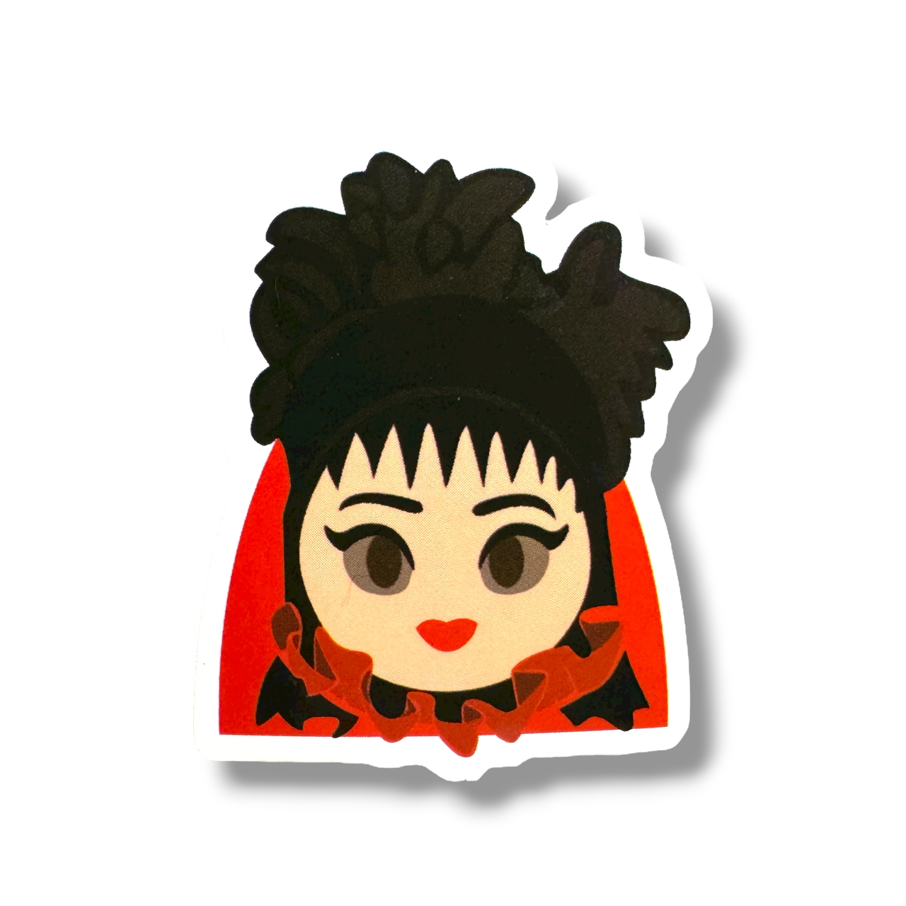Sm Red Gloomy Girl Sticker (#1777)