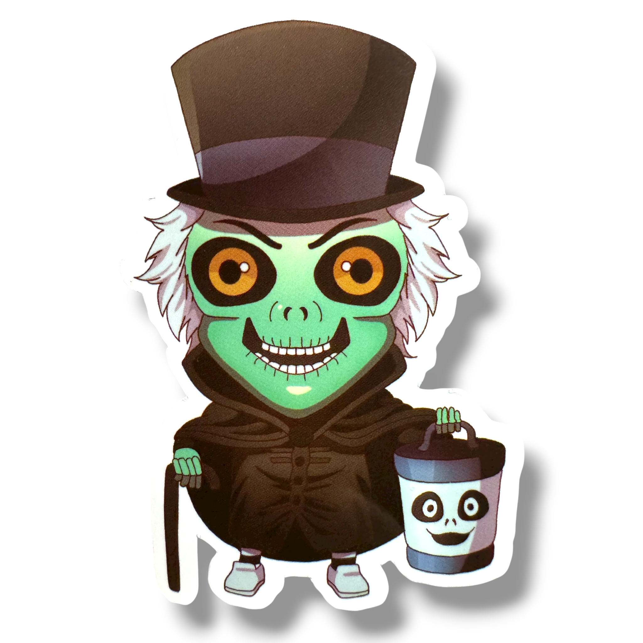 Hat Ghost Sticker (#436)