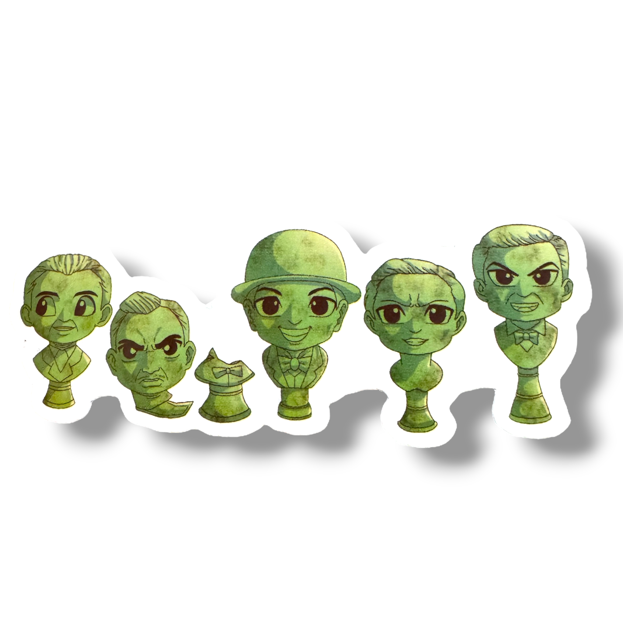 HM Singing Busts Sticker (#1780)