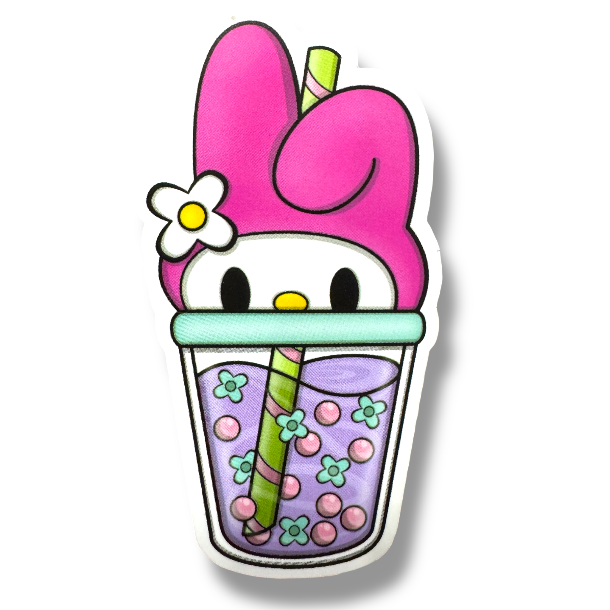 Cute Melodious Boba Sticker (#153)