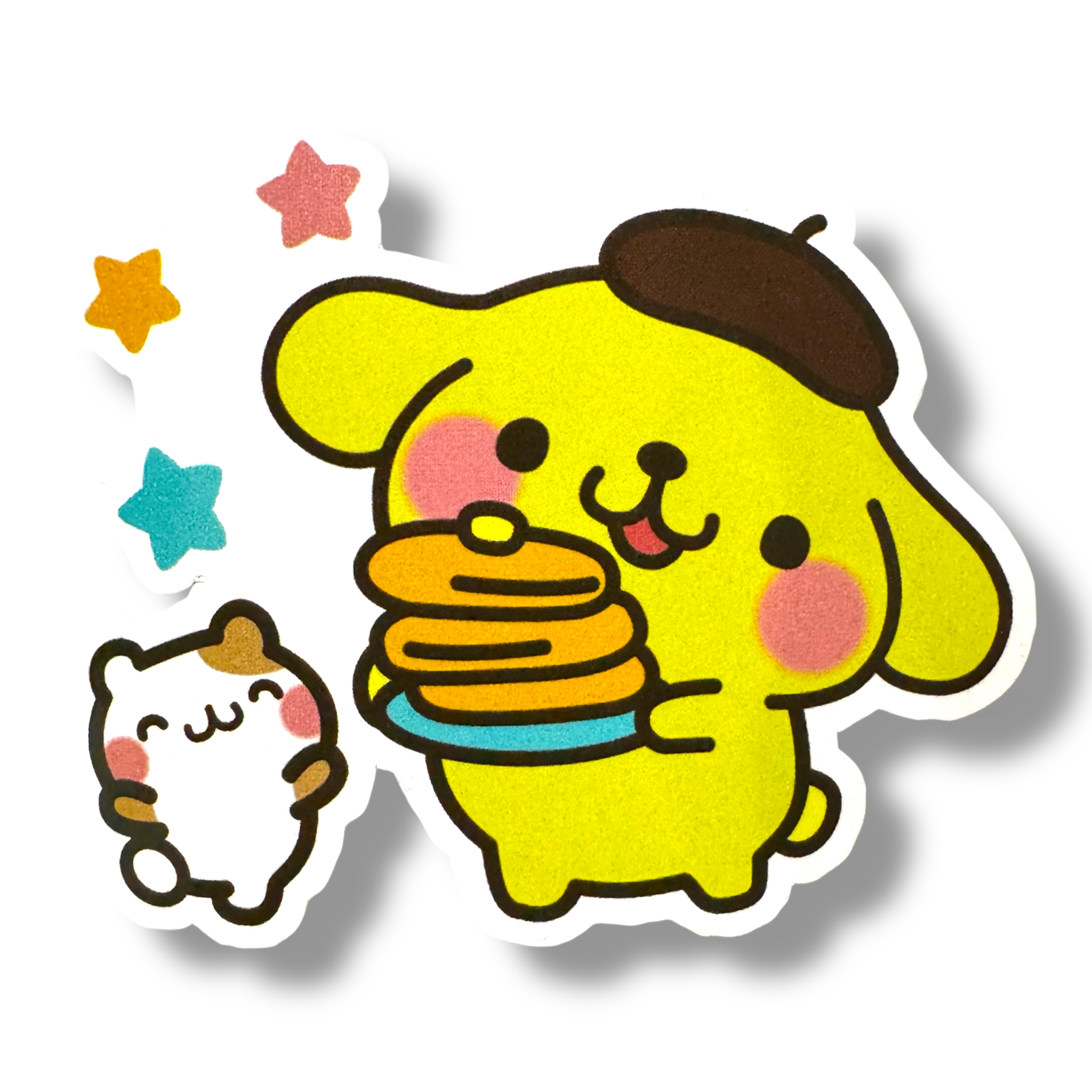 Yellow Dog Cutie Sticker (#774)