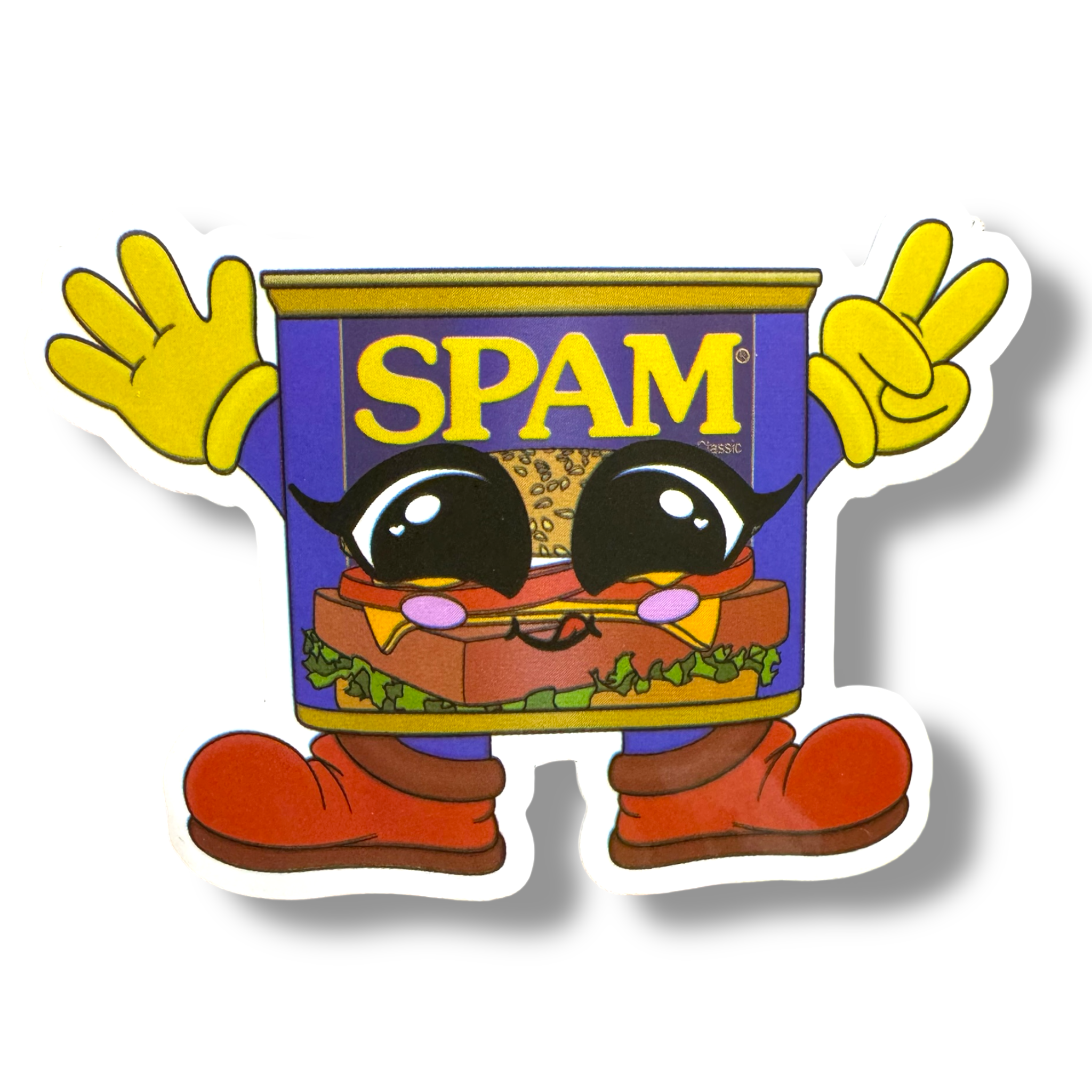 Canned Ham Cutie Sticker (#906)
