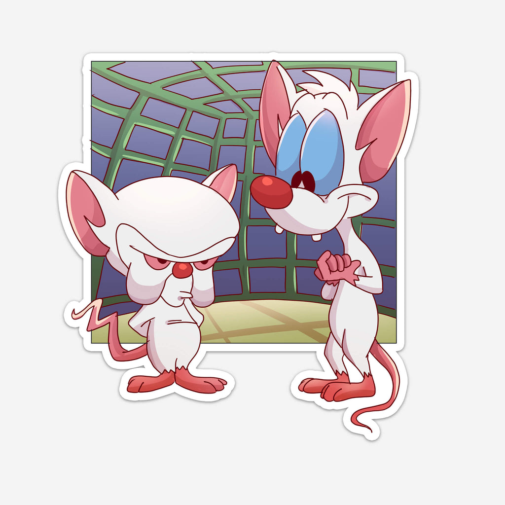 Kooky Smart Mice Sticker (#874) - Artistic Flavorz