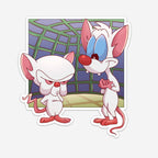 Kooky Smart Mice Sticker (#874) - Artistic Flavorz