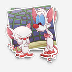 Kooky Smart Mice Sticker (#874) - Artistic Flavorz