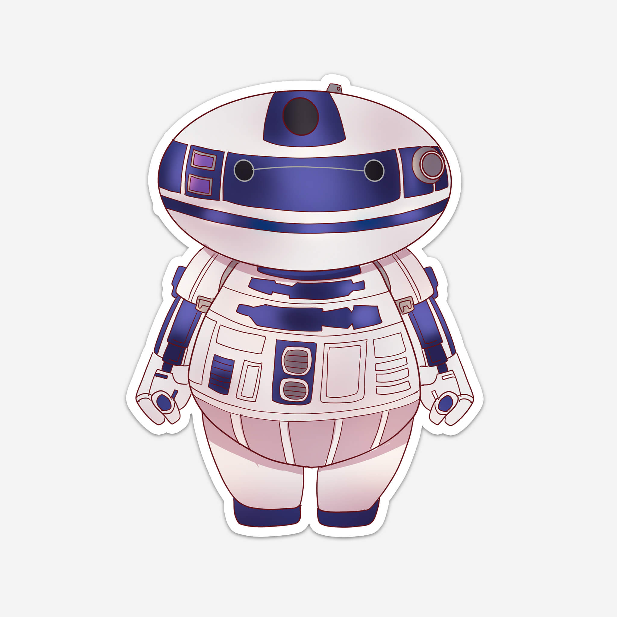 R2 to the Max Sticker (#1208) - Artistic Flavorz