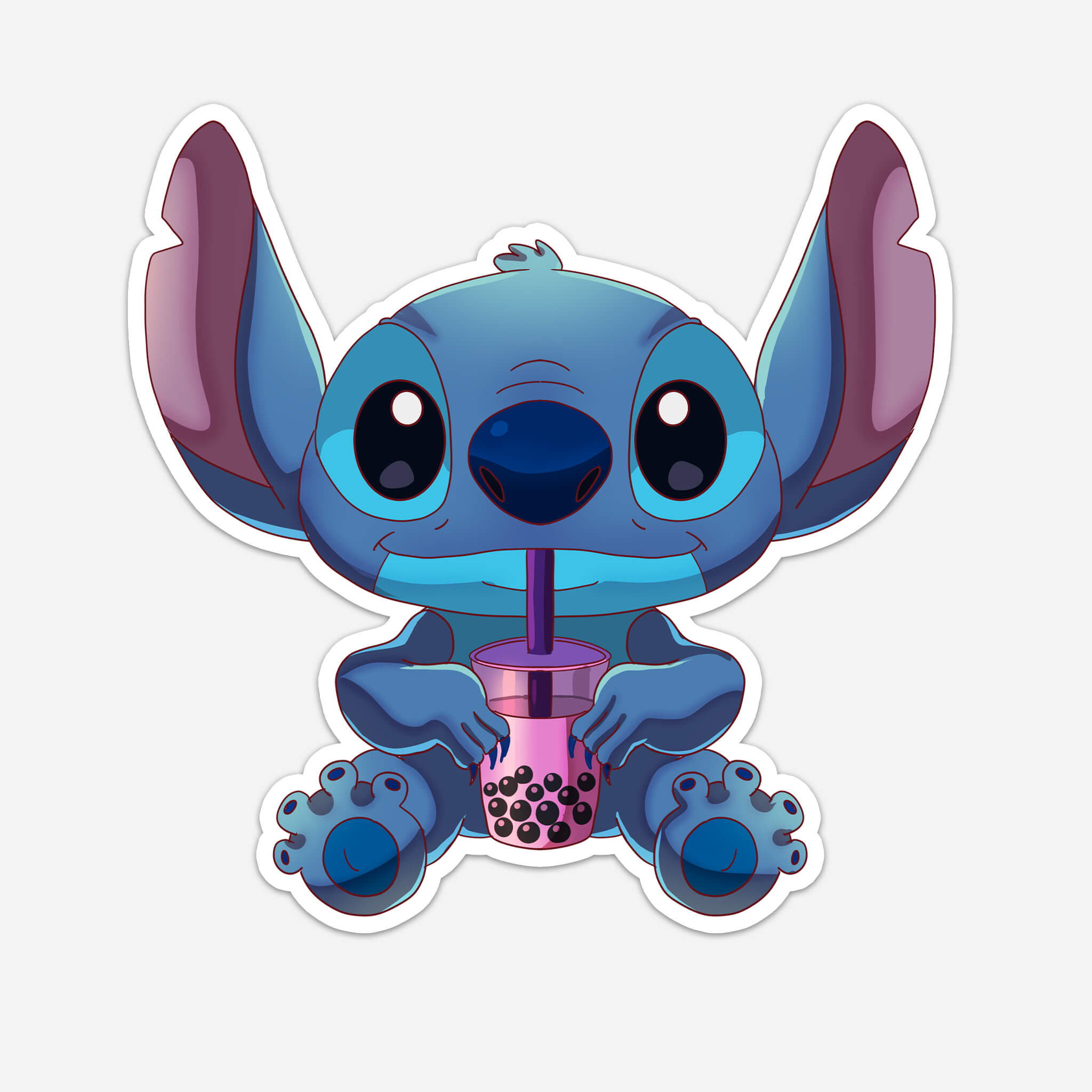 Favorite Experiment Drinking Boba Sticker (#1202) - Artistic Flavorz