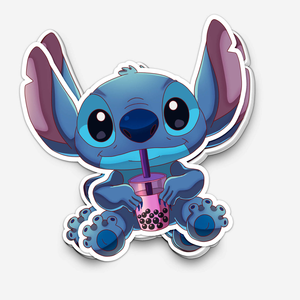 Favorite Experiment Drinking Boba Sticker (#1202) - Artistic Flavorz