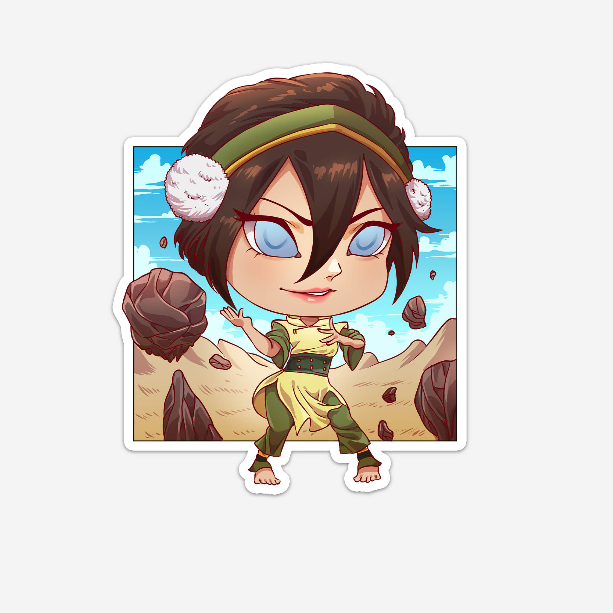 Earth Girl Sticker (#801) - Artistic Flavorz