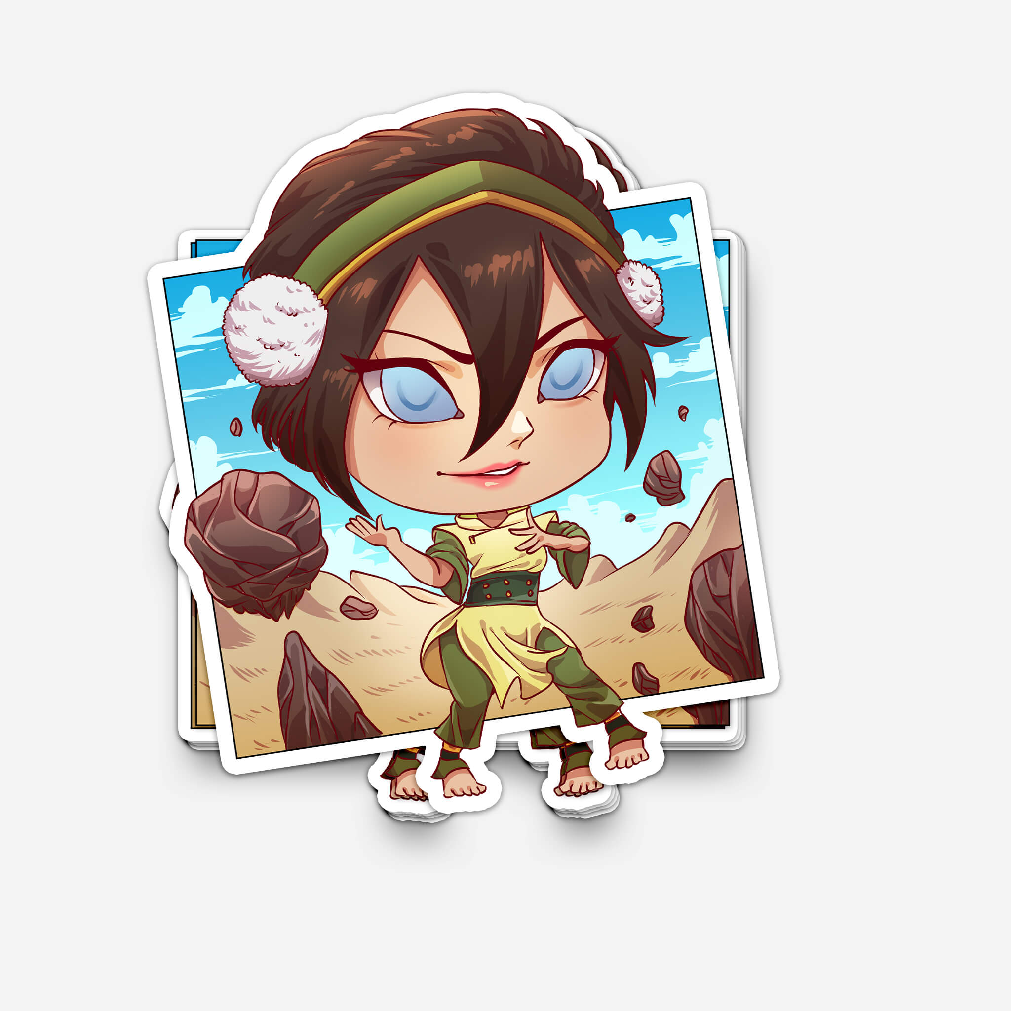 Earth Girl Sticker (#801) - Artistic Flavorz