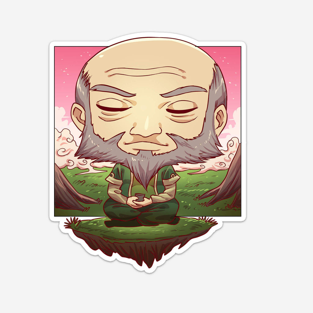 Uncle Fire Sticker (#803) - Artistic Flavorz