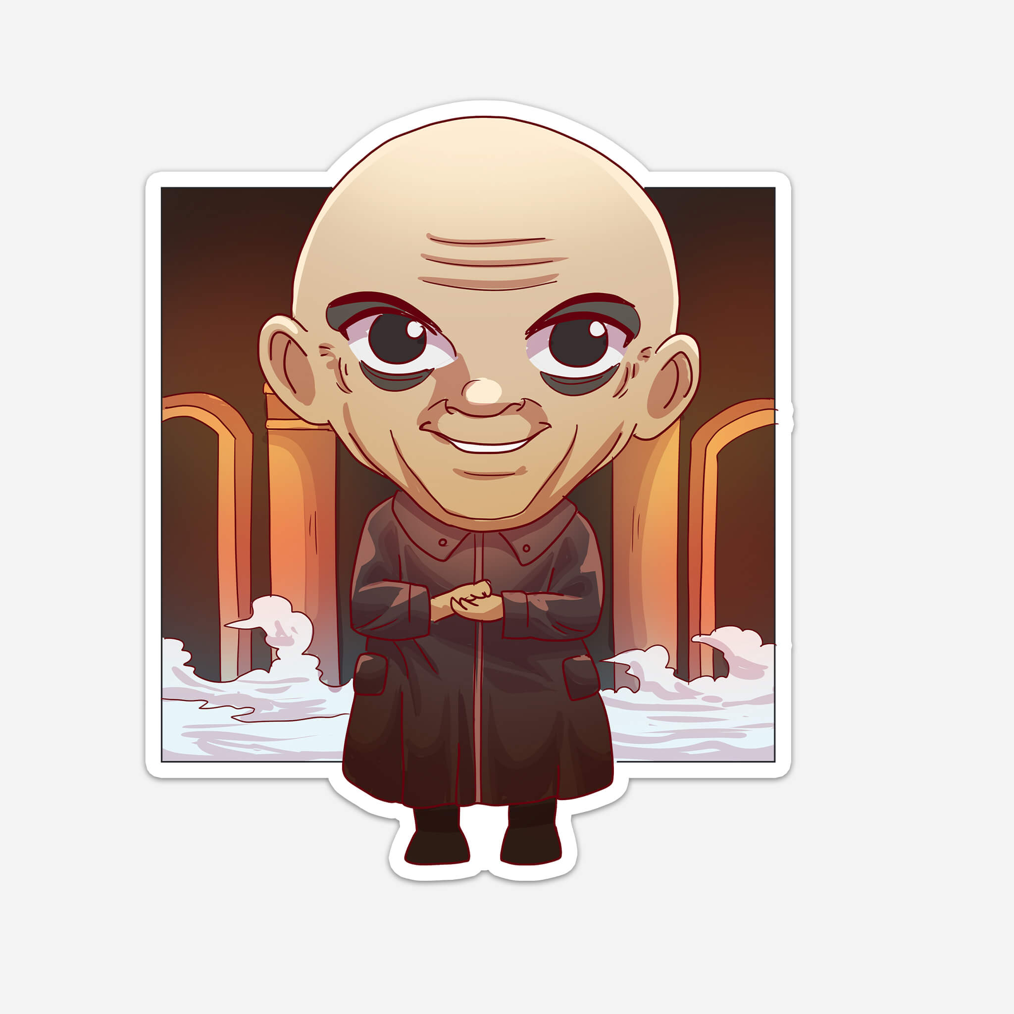 Dark Family Uncle Sticker (#929) - Artistic Flavorz