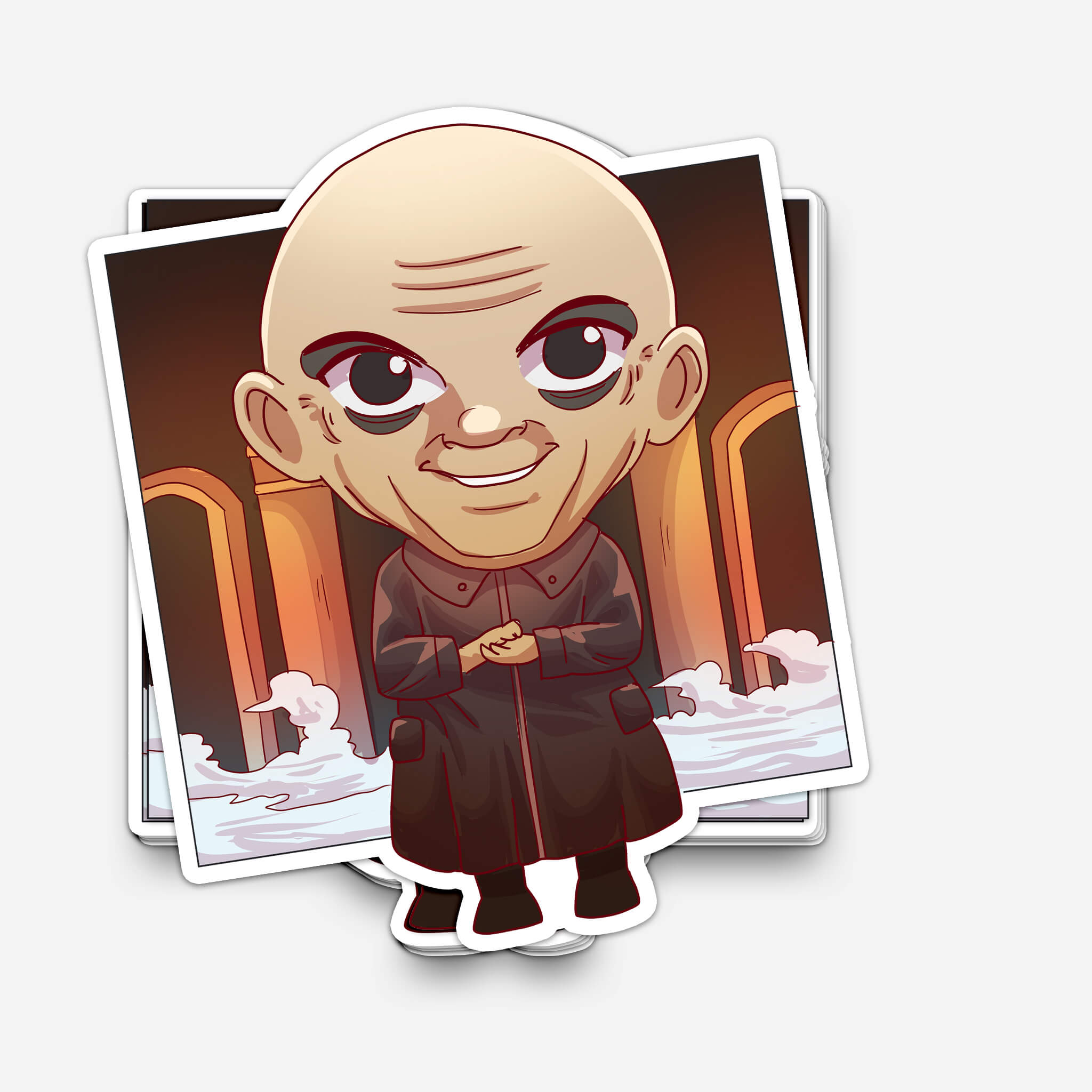 Dark Family Uncle Sticker (#929) - Artistic Flavorz