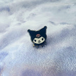 Kuro Mini Enamel Pin - Artistic Flavorz