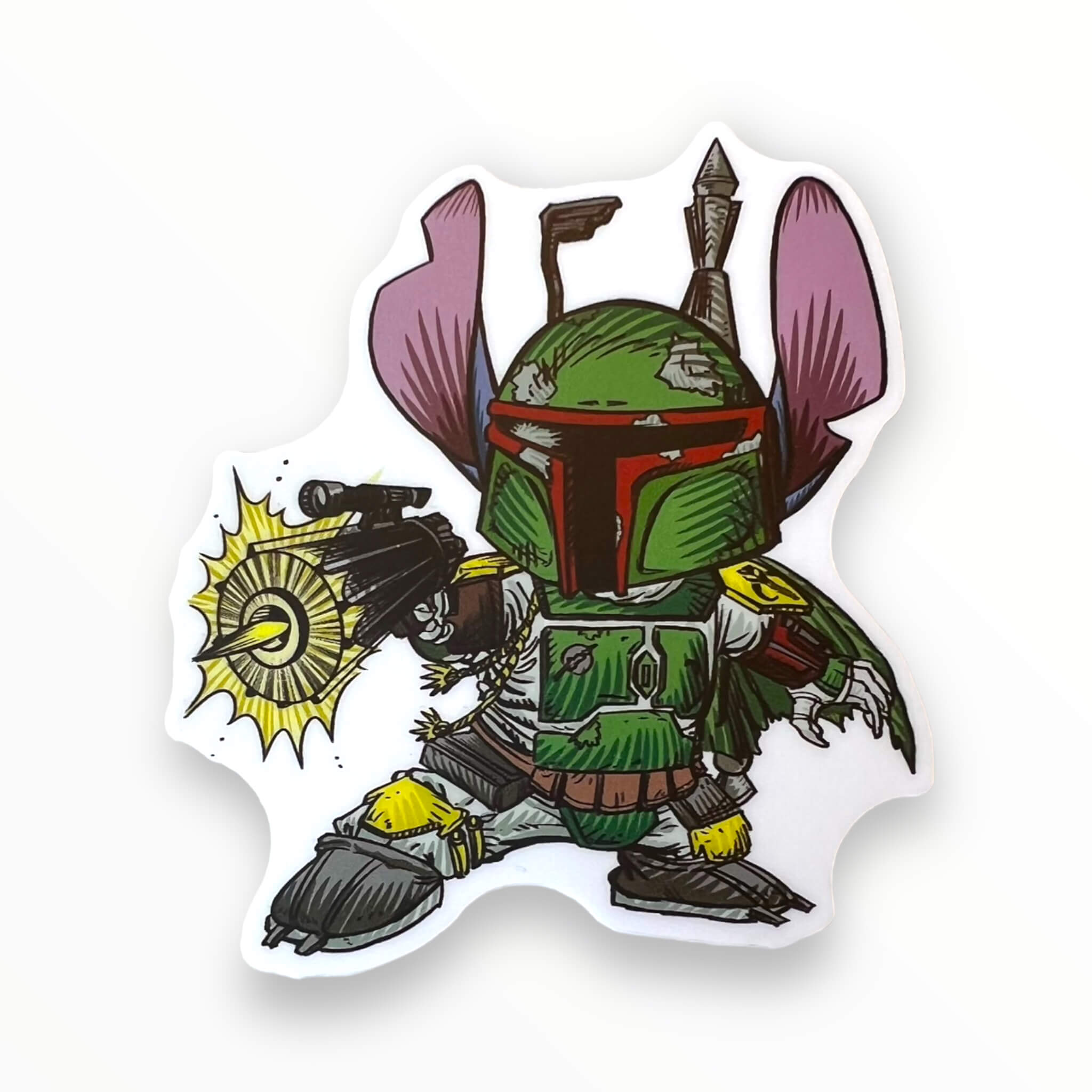 Favorite Experiment Bounty Hunter Sticker (#970) - Artistic Flavorz