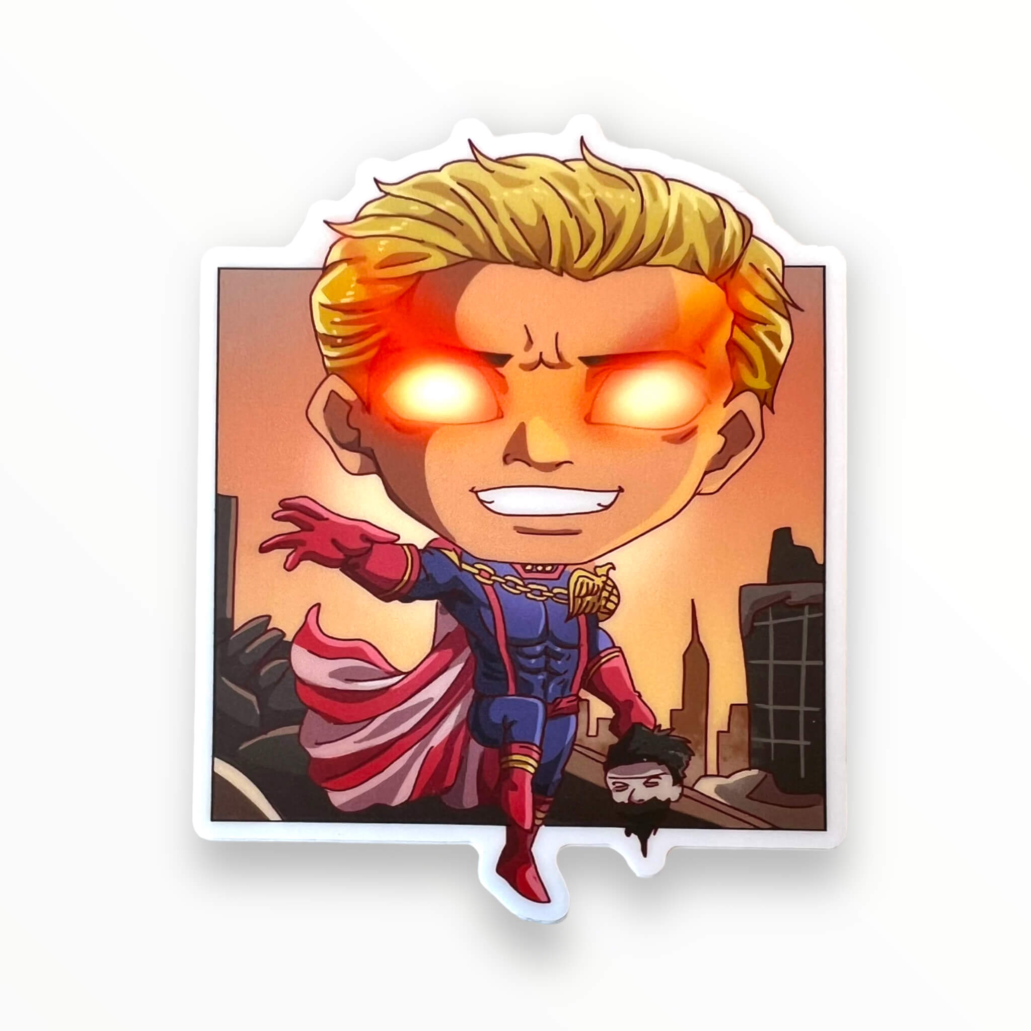 Super Guy Sticker (#896) - Artistic Flavorz