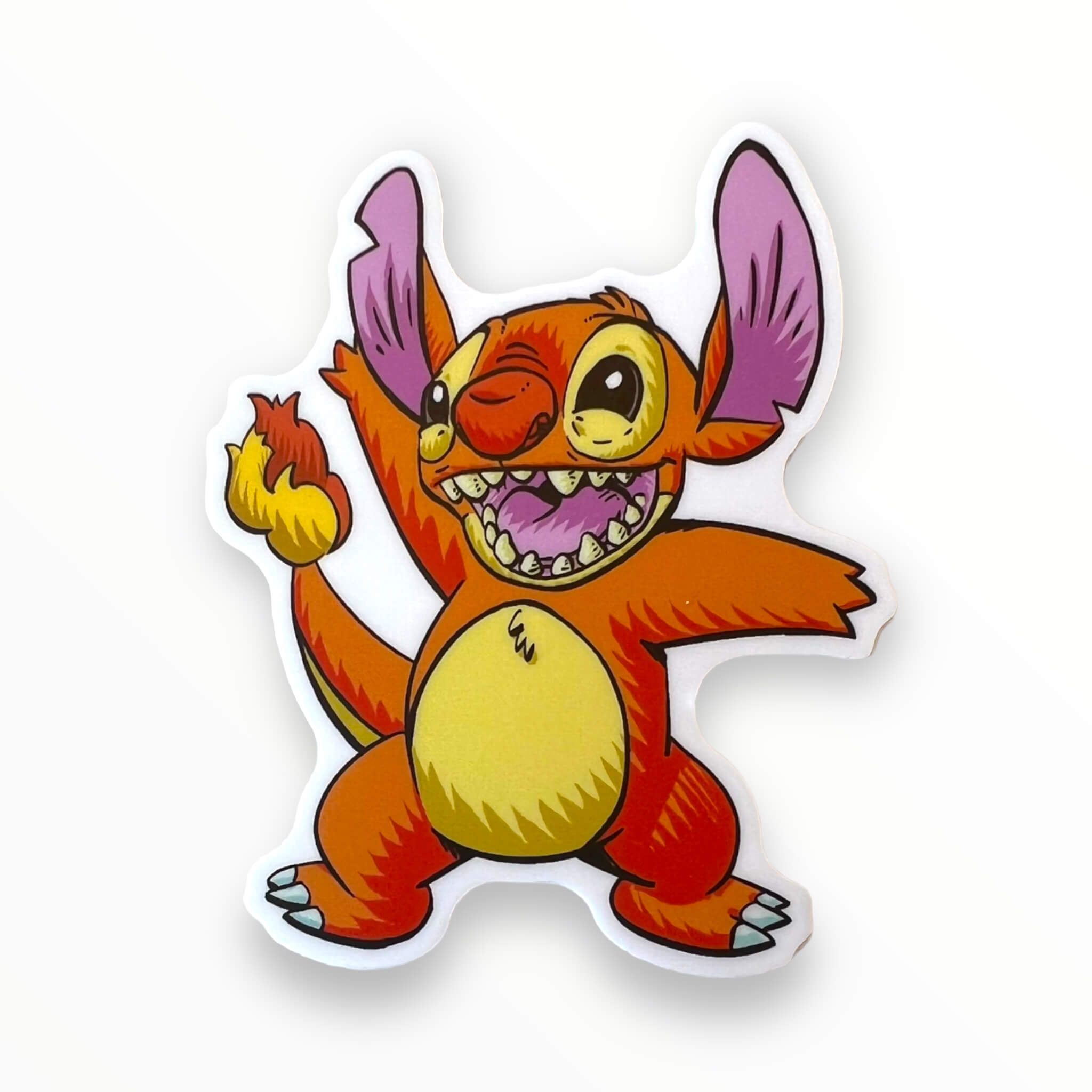 Favorite Experiment Fire Dragon Sticker (#1006) - Artistic Flavorz