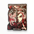 Fire Guy Poster DS Sticker (#1023) - Artistic Flavorz