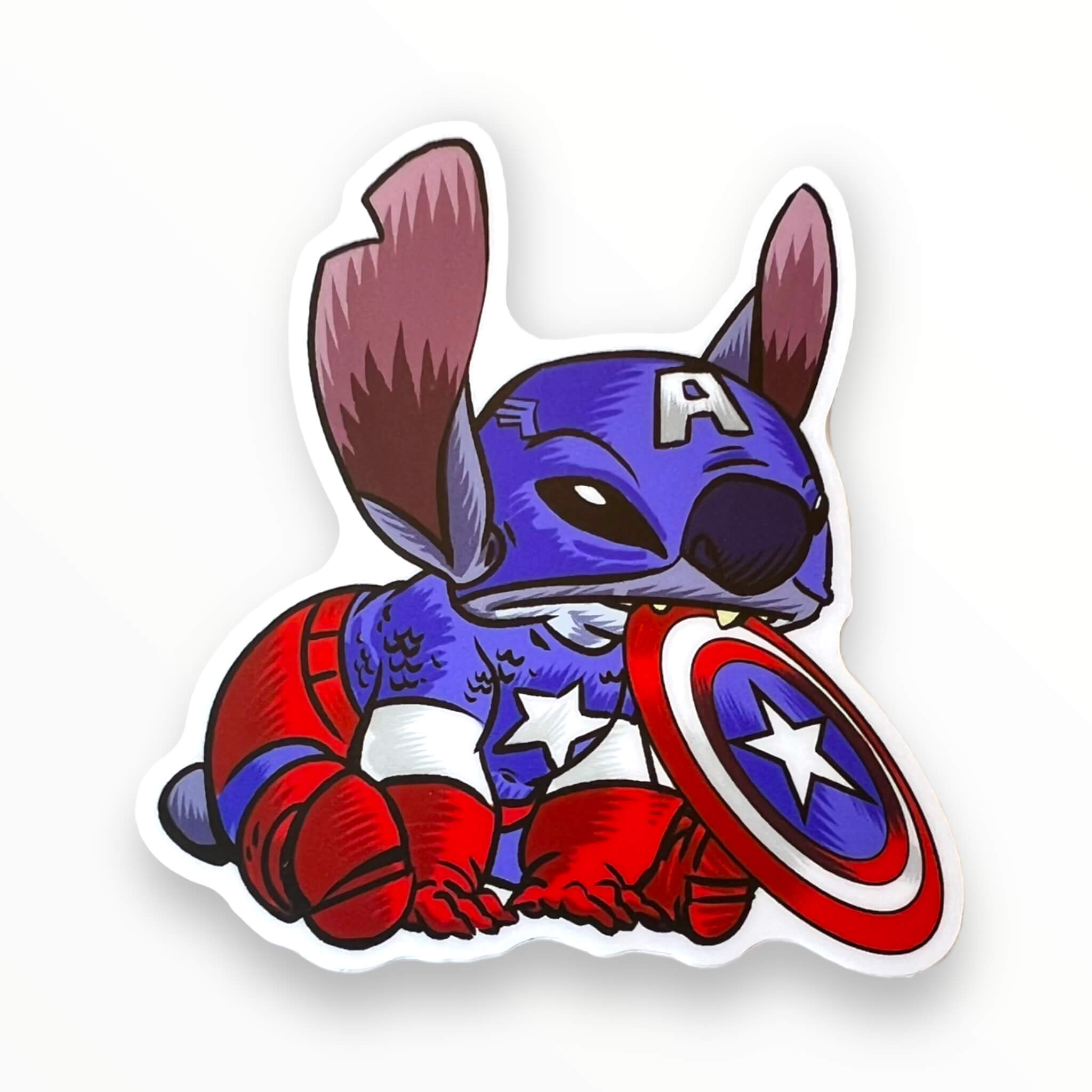 Favorite Experiment First Superhero Sticker (#1007) - Artistic Flavorz