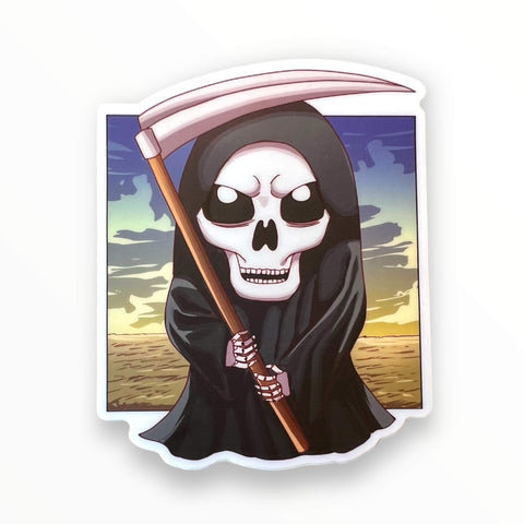 Grim Reaper Sticker (#939) - Artistic Flavorz