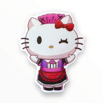 Cute Kitty Maid Sticker (#986) - Artistic Flavorz
