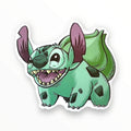 Favorite Experiment Green Bulb Sticker (#1005) - Artistic Flavorz