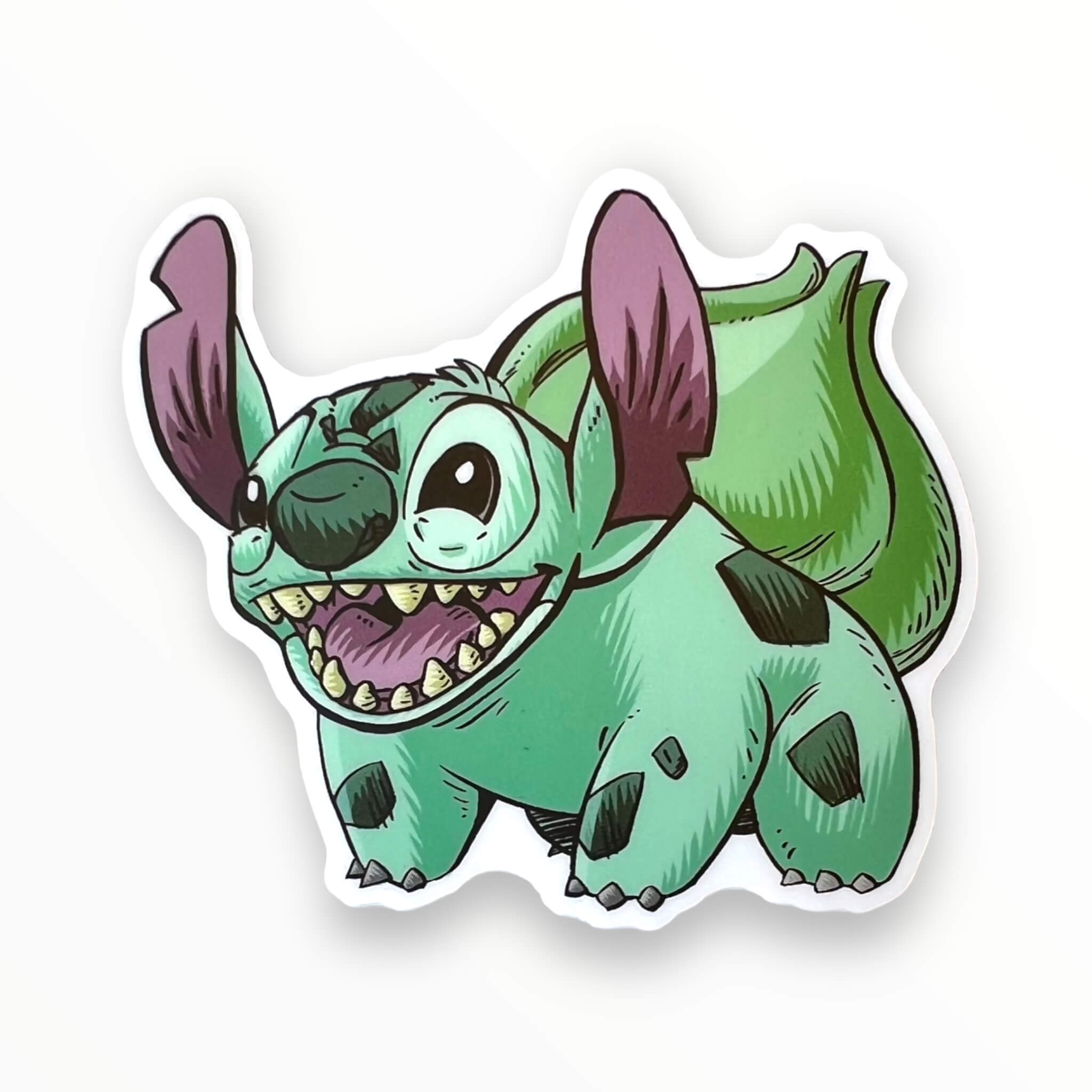 Favorite Experiment Green Bulb Sticker (#1005) - Artistic Flavorz