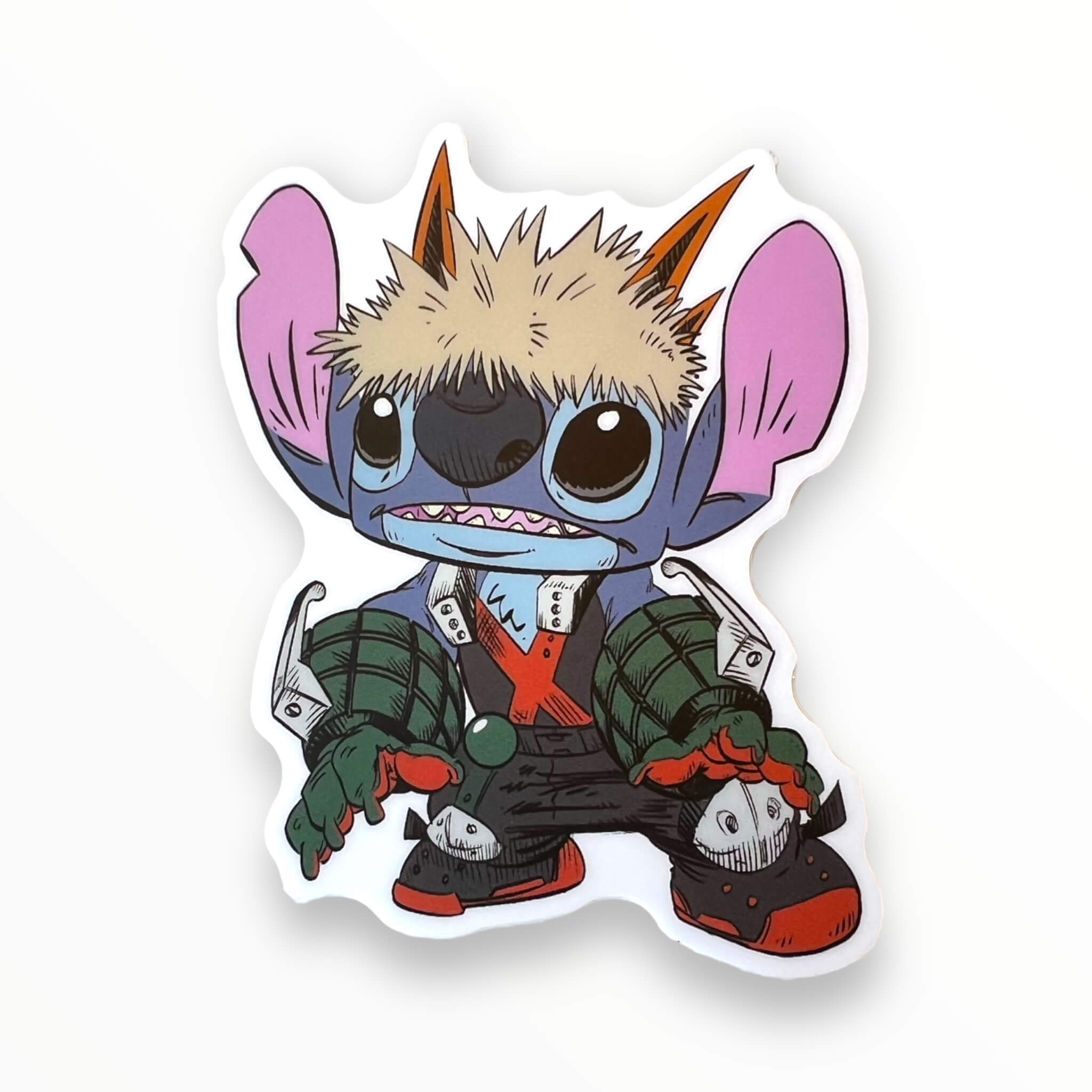 Favorite Experiment Blasters MHA Sticker (#1004) - Artistic Flavorz