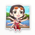 The One Devil Child Pirate Sticker (#949) - Artistic Flavorz
