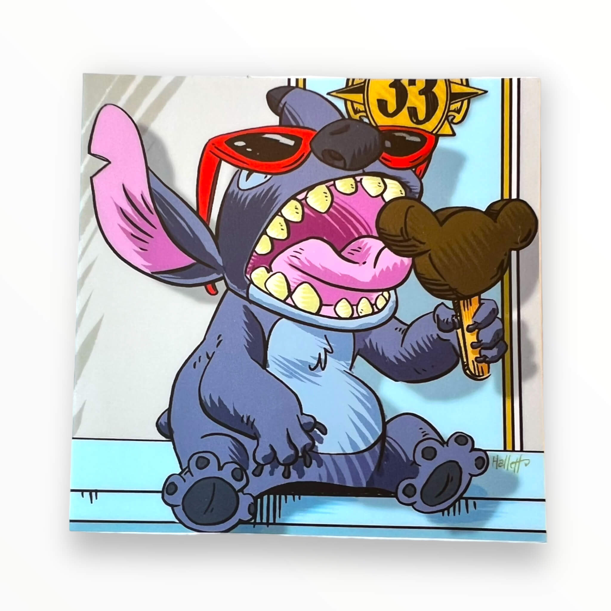 Favorite Experiment Ice Scream Sticker (#1003) - Artistic Flavorz