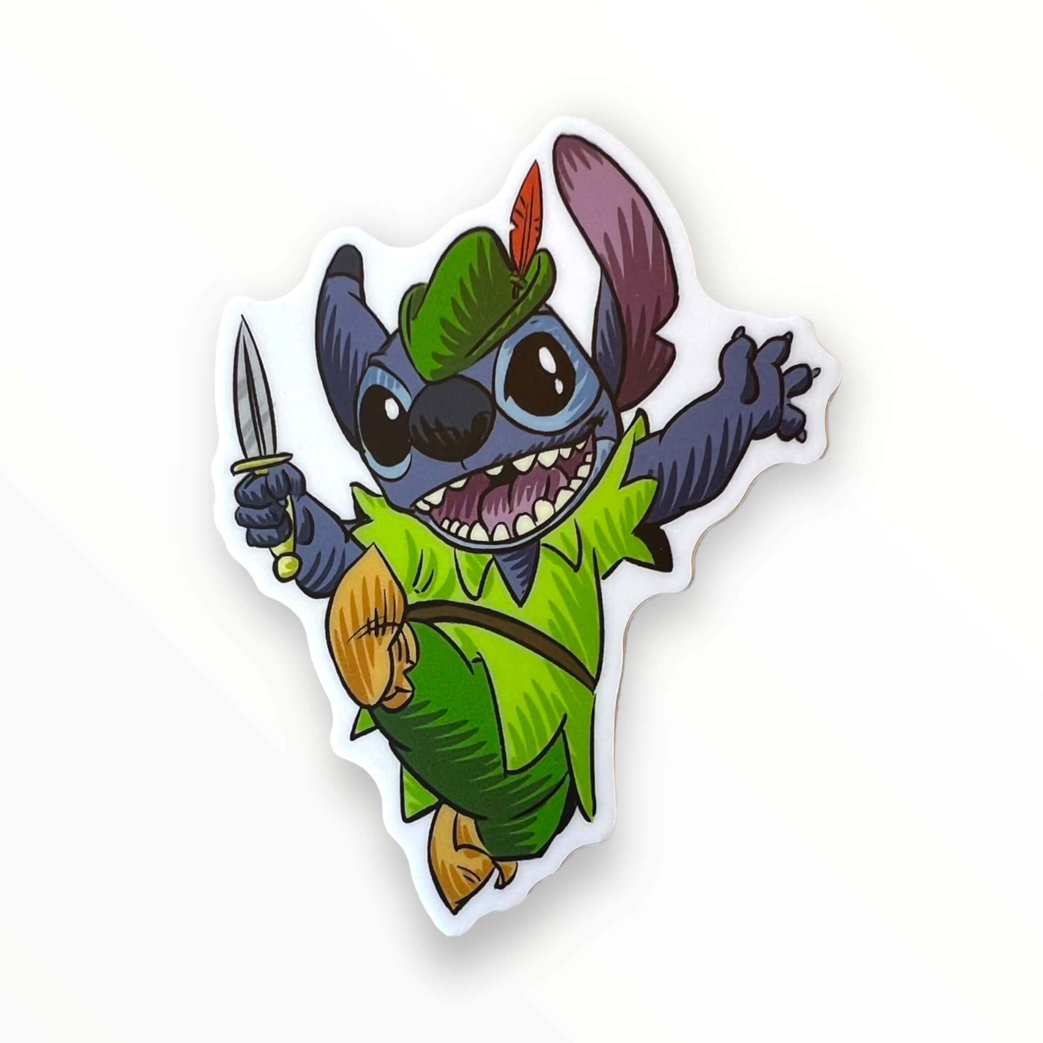 Favorite Experiment Never Growing Up Boy Sticker (#1012) - Artistic Flavorz