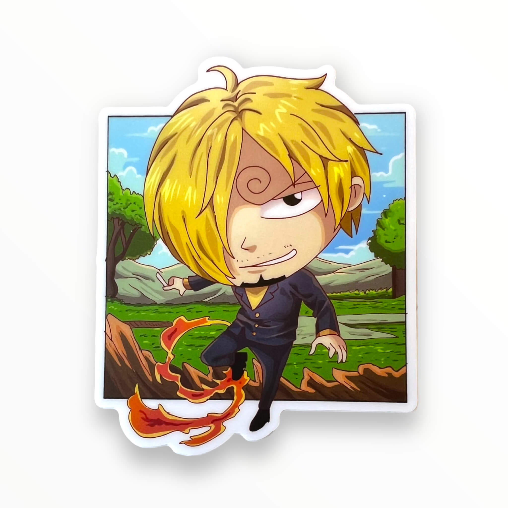 The One Cook Pirate Sticker (#952) - Artistic Flavorz