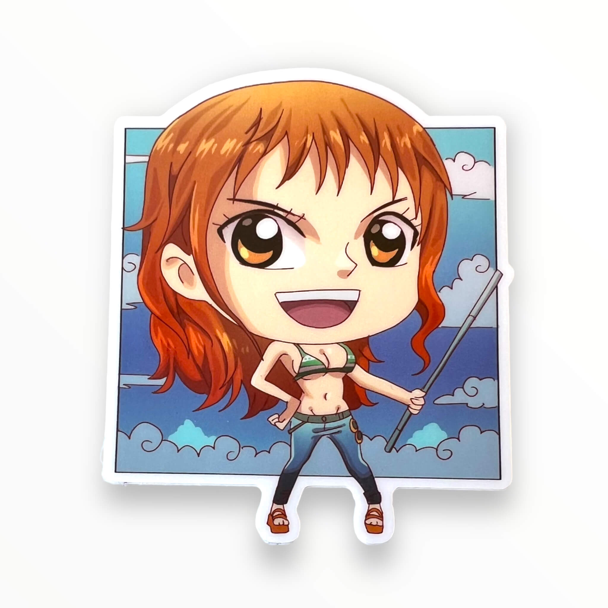 The One Burglar Pirate Sticker (#950) - Artistic Flavorz