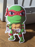 Super Red Teen Turtle Sticker (G2#63)