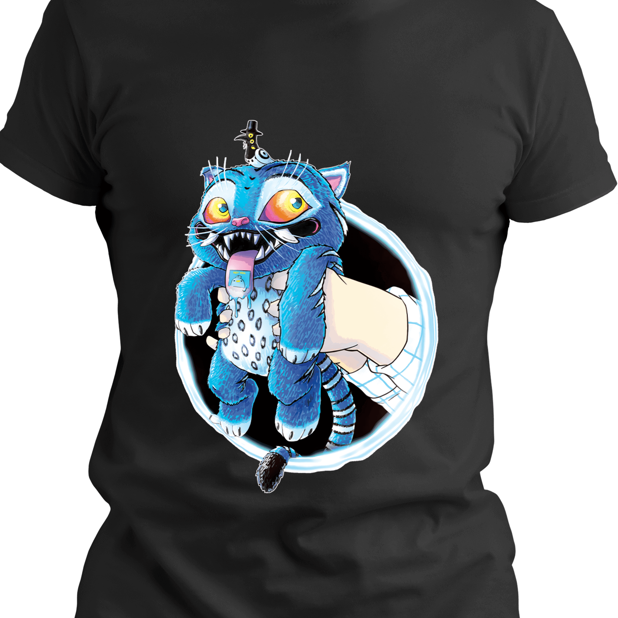 Derpy Portal Cat Tee – Collab Edition