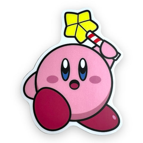 Pinky Cutie with Star Wand Sticker (#690)