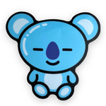 Boy Band Blue Koala Sticker (#652) - Artistic Flavorz
