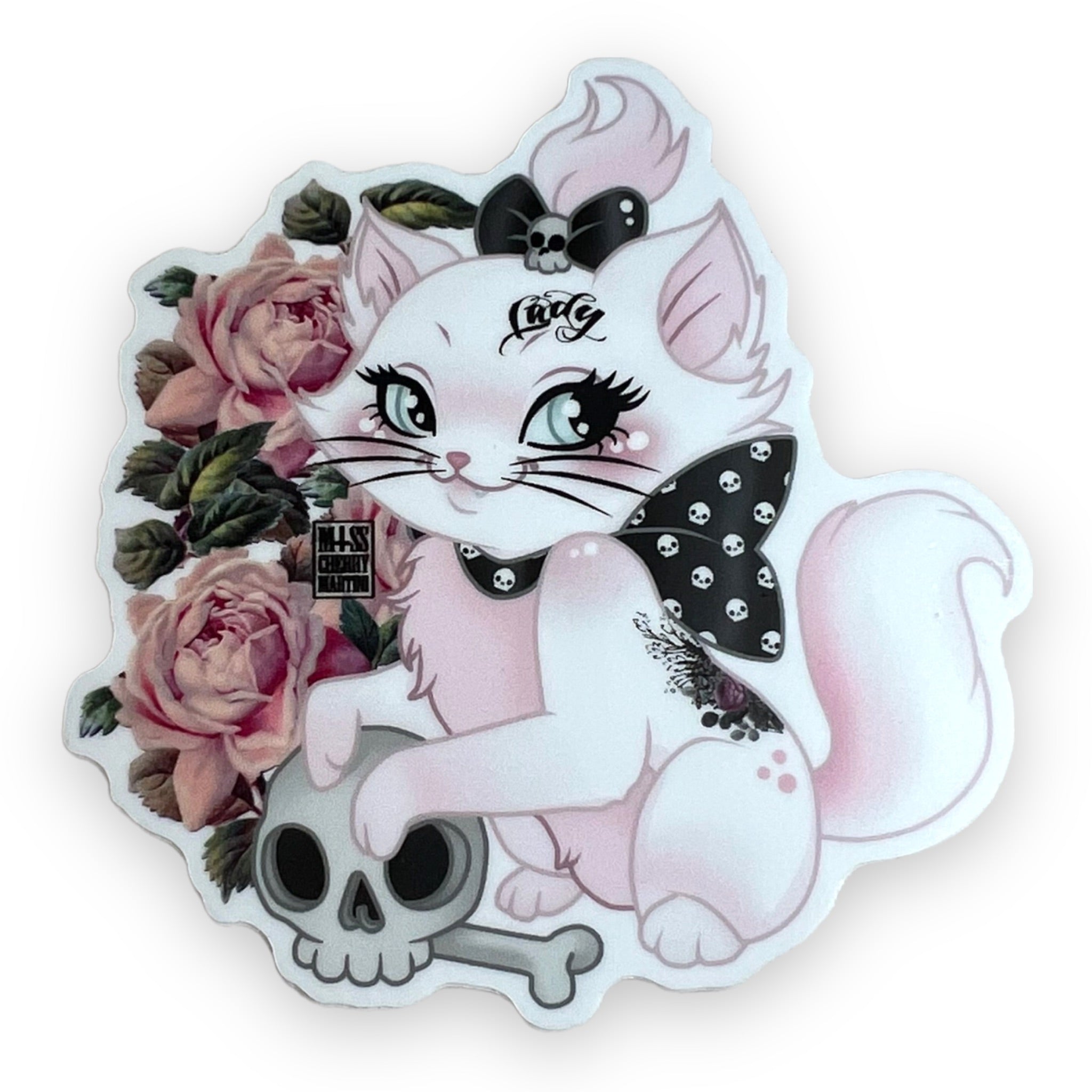 Sassy Kitty Sticker (#142) - Artistic Flavorz