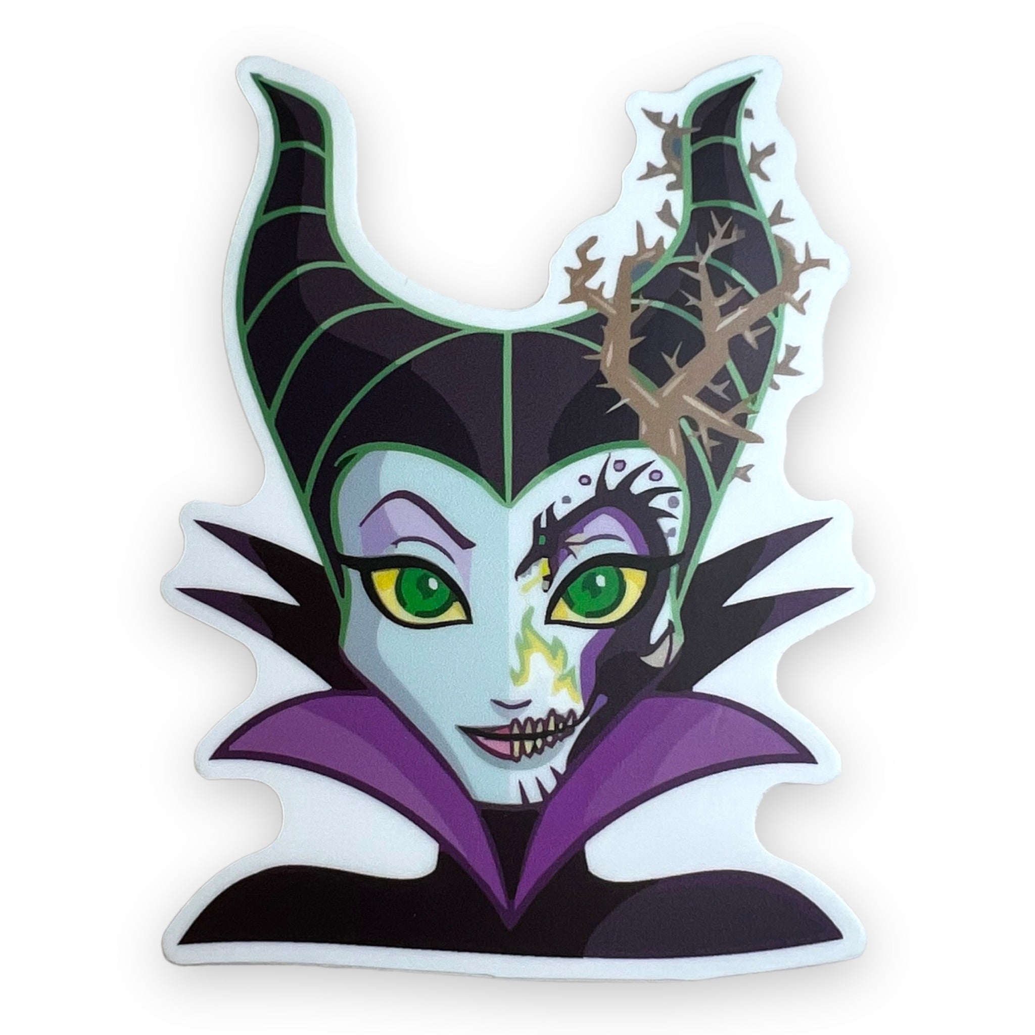 Day of the Dead Evil Mistress Sticker (#631) - Artistic Flavorz