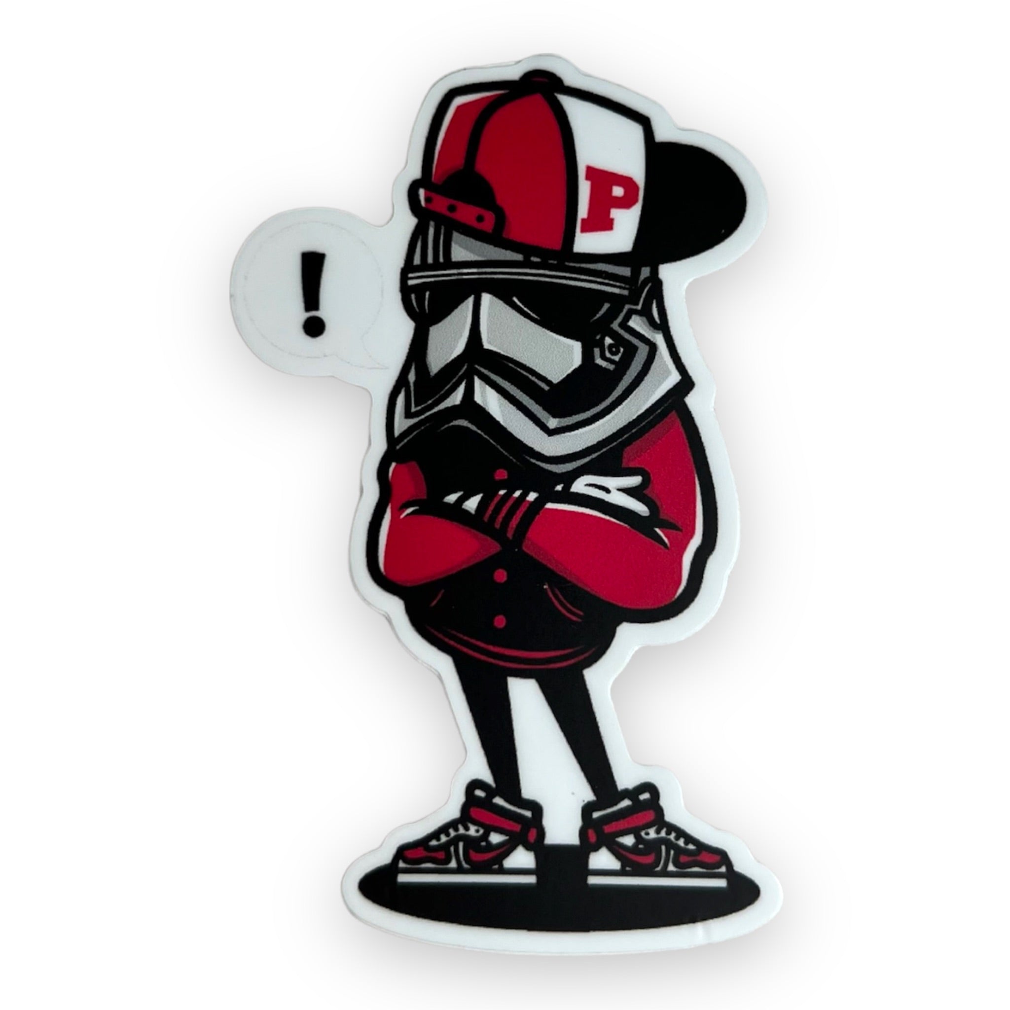 Cool Trooper Sticker (#770) - Artistic Flavorz